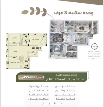 شقة للبيع في شارع سبيل العلم, حي السلامة, مدينة جدة, منطقة مكة المكرمة