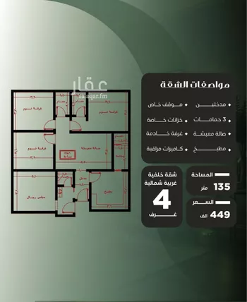 شقة للبيع في حي النزهة, مدينة جدة, منطقة مكة المكرمة