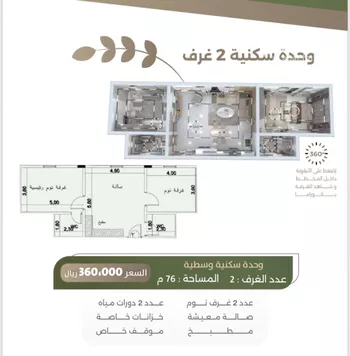 شقة للبيع في شارع سبيل العلم, حي السلامة, مدينة جدة, منطقة مكة المكرمة