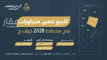 أرض للبيع في شارع سليمان بن مهران, حي الكوثر, مدينة الخبر, المنطقة الشرقية صورة 2