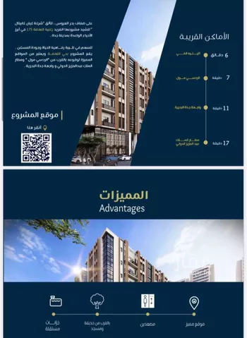 شقة للبيع في شارع حراء, حي النهضة, مدينة جدة, منطقة مكة المكرمة صورة 3