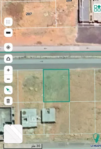 أرض للبيع في حي القادسية, مدينة البدائع, منطقة القصيم