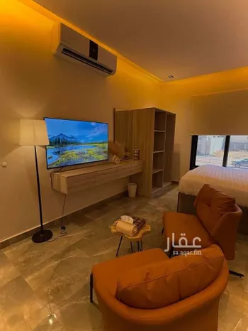 استديو مفروش للحجز في شارع عبدالرحمن بن خميس, حي العارض, الرياض