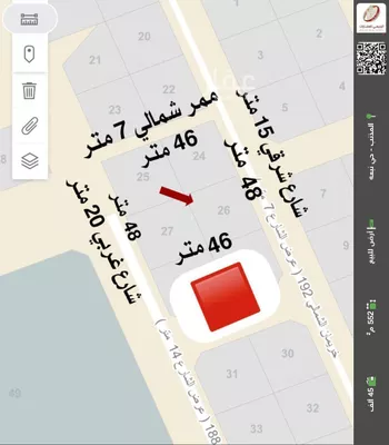 أرض للبيع في شارع لا يوجد اسم, مدينة خريمان الشمالي, منطقة القصيم