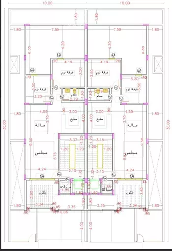 دور للبيع في شارع الفيء, حي الربيع, مدينة الرياض, منطقة الرياض صورة 4