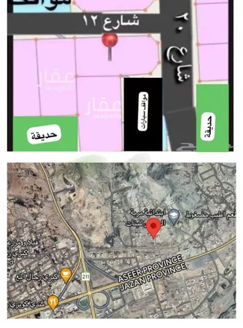 أرض للبيع في شارع صندل 373 ، مندرمربة ، منطقة عسير صورة 2