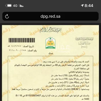 أرض للبيع في شارع الصديق ، حي الهياثم ، الخرج ، الخرج