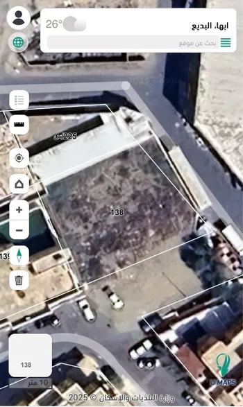 أرض للبيع في شارع حبيش بن خالد, حي البديع, مدينة ابها, منطقة عسير صورة 2