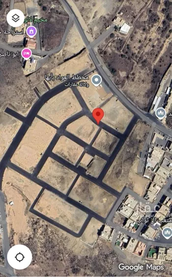 أرض للبيع في حي الوصايف, مدينة ابها, منطقة عسير