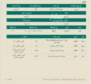 أرض للبيع في حي الخالدية, مدينة بلقرن, منطقة عسير