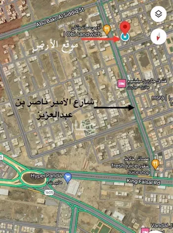أرض للبيع في شارع شارع 60 هـ, حي السويس 1, مدينة جازان, منطقة جازان صورة 3