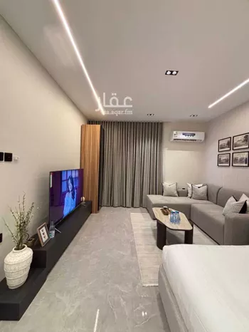 استديو مفروش للحجز في شارع الدهناء ، حي الملقا ، الرياض ، منطقة الرياض صورة 2