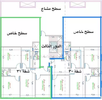 شقة للبيع في شارع المطر, حي الفيحاء, مدينة الرياض, منطقة الرياض صورة 3