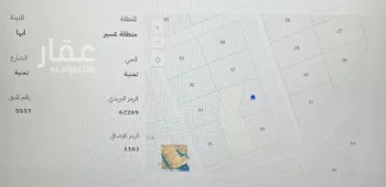 أرض للبيع في شارع 146 تمنية, حي تمنية, مدينة ابها, منطقة عسير صورة 5