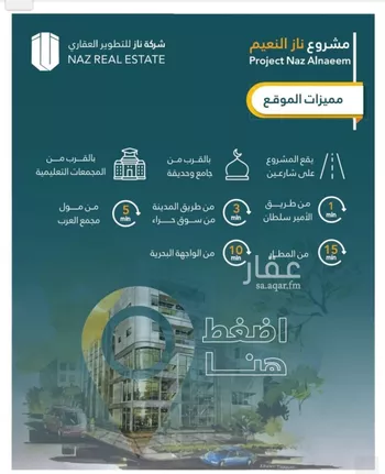 شقة للبيع في شارع انس ابن ظهير, حي النعيم, مدينة جدة, منطقة مكة المكرمة صورة 4