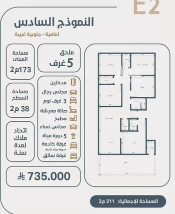شقة للبيع في شارع ابو مصعب الاسدي, حي النعيم, مدينة جدة, منطقة مكة المكرمة صورة 4