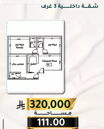 شقة للبيع في شارع الاسود, حي الثغر, مدينة جدة, منطقة مكة المكرمة
