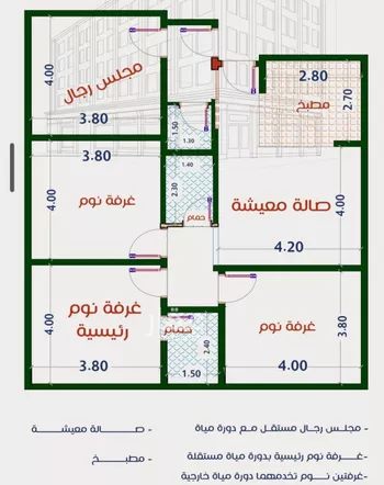 شقة للبيع في شارع عاصم ابن قيس, حي الربوة, مدينة جدة, منطقة مكة المكرمة