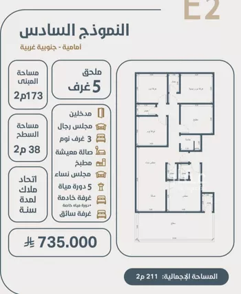 شقة للبيع في شارع ابو مصعب الاسدي, حي النعيم, مدينة جدة, منطقة مكة المكرمة صورة 3
