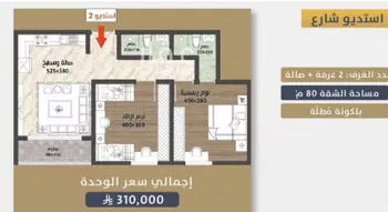 شقة للبيع في شارع احمد بن عيسي الغماري, حي الصواري, مدينة جدة, منطقة مكة المكرمة صورة 2