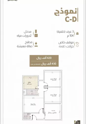 شقة للبيع في شارع عبدالرحمن ابو عبس, حي الأجواد, مدينة جدة, منطقة مكة المكرمة صورة 2