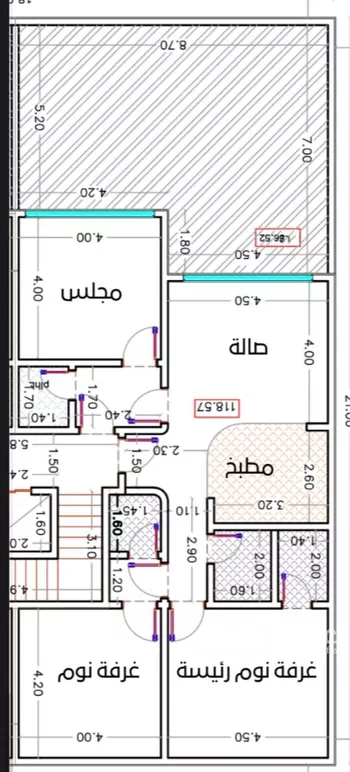 شقة للبيع في شارع طه السنوي, حي الصفاء, مدينة جدة, منطقة مكة المكرمة صورة 3
