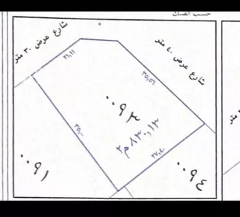 أرض للبيع في شارع ابن ارسلان, حي النهضة, مدينة القطيف, المنطقة الشرقية