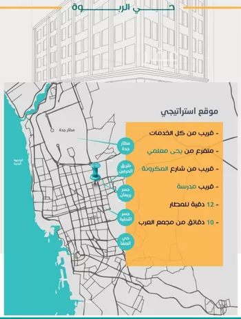 شقة للبيع في شارع عاصم ابن قيس, حي الربوة, مدينة جدة, منطقة مكة المكرمة صورة 4