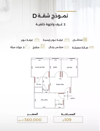 شقة للبيع في شارع الناصر بن الأحمر, حي الصفاء, مدينة جدة, منطقة مكة المكرمة
