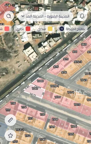 أرض للبيع في شارع الطفيل بن سعيد النجاري, حي المبعوث, مدينة المدينه المنوره, منطقة المدينة المنورة