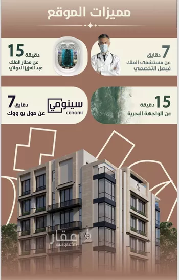 شقة للبيع في شارع عبدالله بلخير, حي الروضة, مدينة جدة, منطقة مكة المكرمة صورة 3