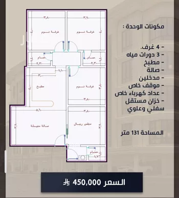 شقة للبيع في شارع الامير عبدالمجيد, حي الصواري, مدينة جدة, منطقة مكة المكرمة صورة 2