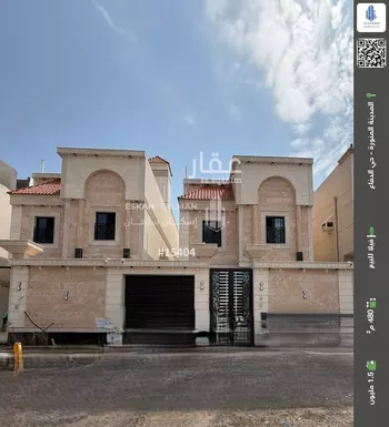 فيلا للبيع في شارع خالد ابن عبدالله, حي الدفاع, مدينة المدينه المنوره, منطقة المدينة المنورة
