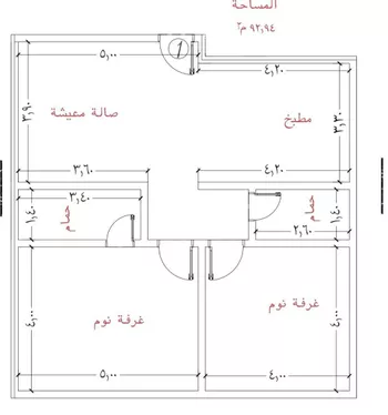شقة للبيع في شارع البثنة, حي الفيحاء, مدينة جدة, منطقة مكة المكرمة صورة 3