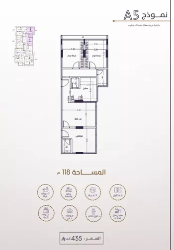 شقة للبيع في شارع امام الدين المرشدي, حي الفيحاء, مدينة جدة, منطقة مكة المكرمة صورة 4
