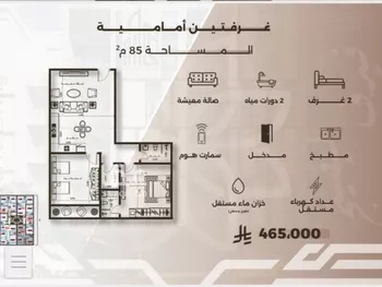 شقة للبيع في شارع يوم اليرموك, حي النهضة, مدينة جدة, منطقة مكة المكرمة صورة 5