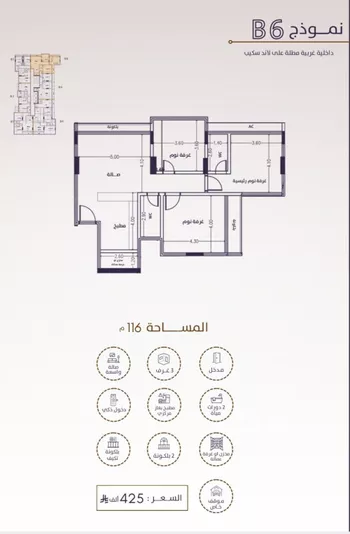 شقة للبيع في شارع امام الدين المرشدي, حي الفيحاء, مدينة جدة, منطقة مكة المكرمة