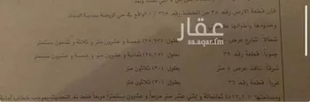 أرض للبيع في شارع ابن عمار الاندلسي, حي الواحة, مدينة الدمام, المنطقة الشرقية
