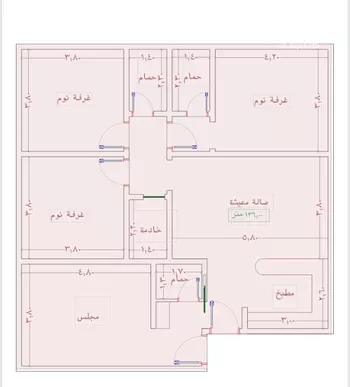 شقة للبيع في شارع السامر, حي الواحة, مدينة جدة, منطقة مكة المكرمة صورة 2