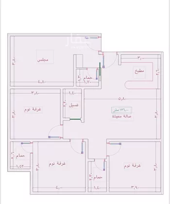 شقة للبيع في شارع السامر, حي الواحة, مدينة جدة, منطقة مكة المكرمة صورة 3