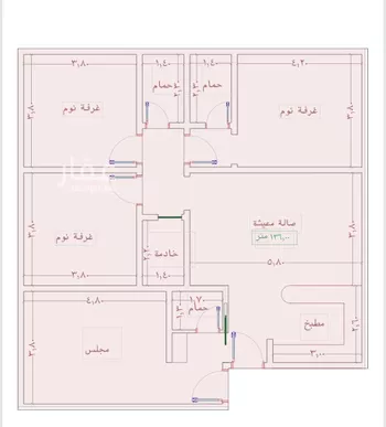 شقة للبيع في شارع السامر, حي الواحة, مدينة جدة, منطقة مكة المكرمة