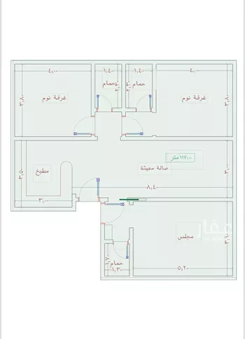 شقة للبيع في شارع السامر, حي الواحة, مدينة جدة, منطقة مكة المكرمة صورة 3