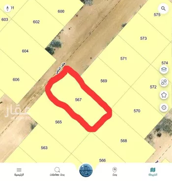 أرض للبيع في شارع 222, حي الفيحاء, مدينة القطيف, المنطقة الشرقية صورة 2