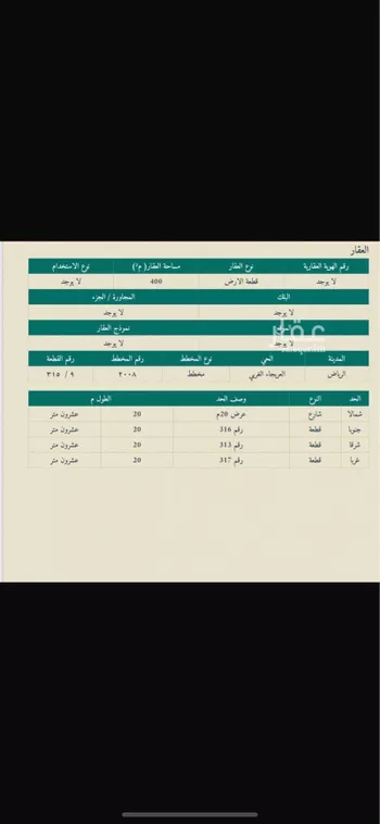 أرض للبيع في شارع الخفجي ، حي طويق ، الرياض ، منطقة الرياض صورة 2