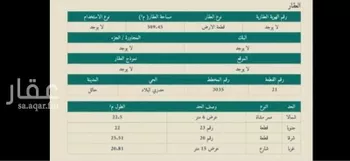 أرض للبيع في شارع اميمة بنت شراحيل, حي حدري البلاد, مدينة حائل, منطقة حائل