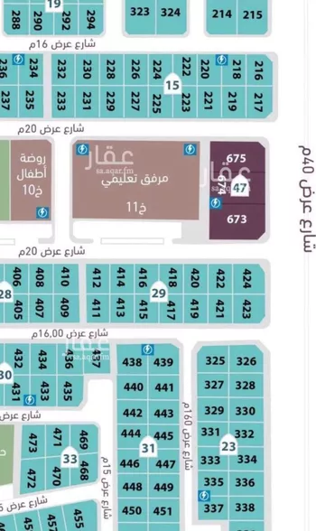 أرض للبيع في شارع الانوار, حي العقيق, مدينة الخبر, المنطقة الشرقية صورة 3