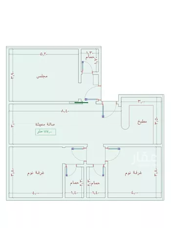 شقة للبيع في شارع السامر, حي الواحة, مدينة جدة, منطقة مكة المكرمة