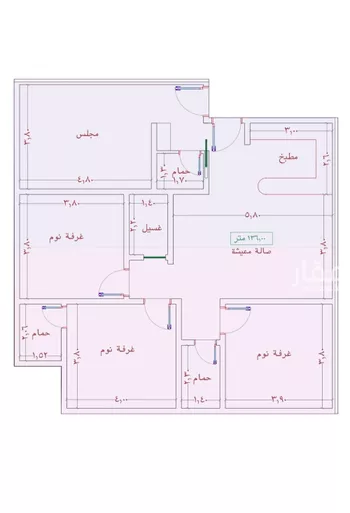 شقة للبيع في شارع السامر, حي الواحة, مدينة جدة, منطقة مكة المكرمة صورة 4