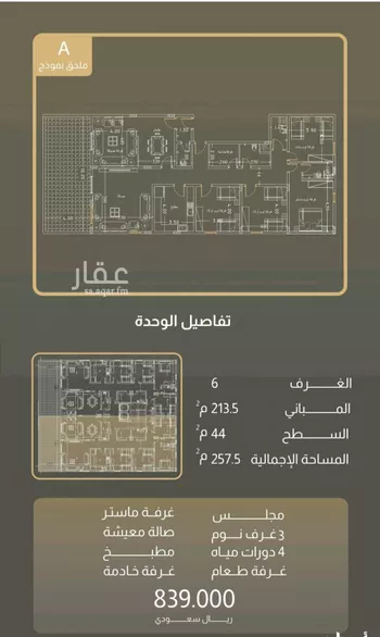 شقة للبيع في شارع نفوز قنفيذه, حي النزهة, مدينة جدة, منطقة مكة المكرمة صورة 3