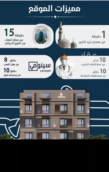 شقة للبيع في شارع ابو كبشه الانصاري, حي النعيم, مدينة جدة, منطقة مكة المكرمة صورة 4